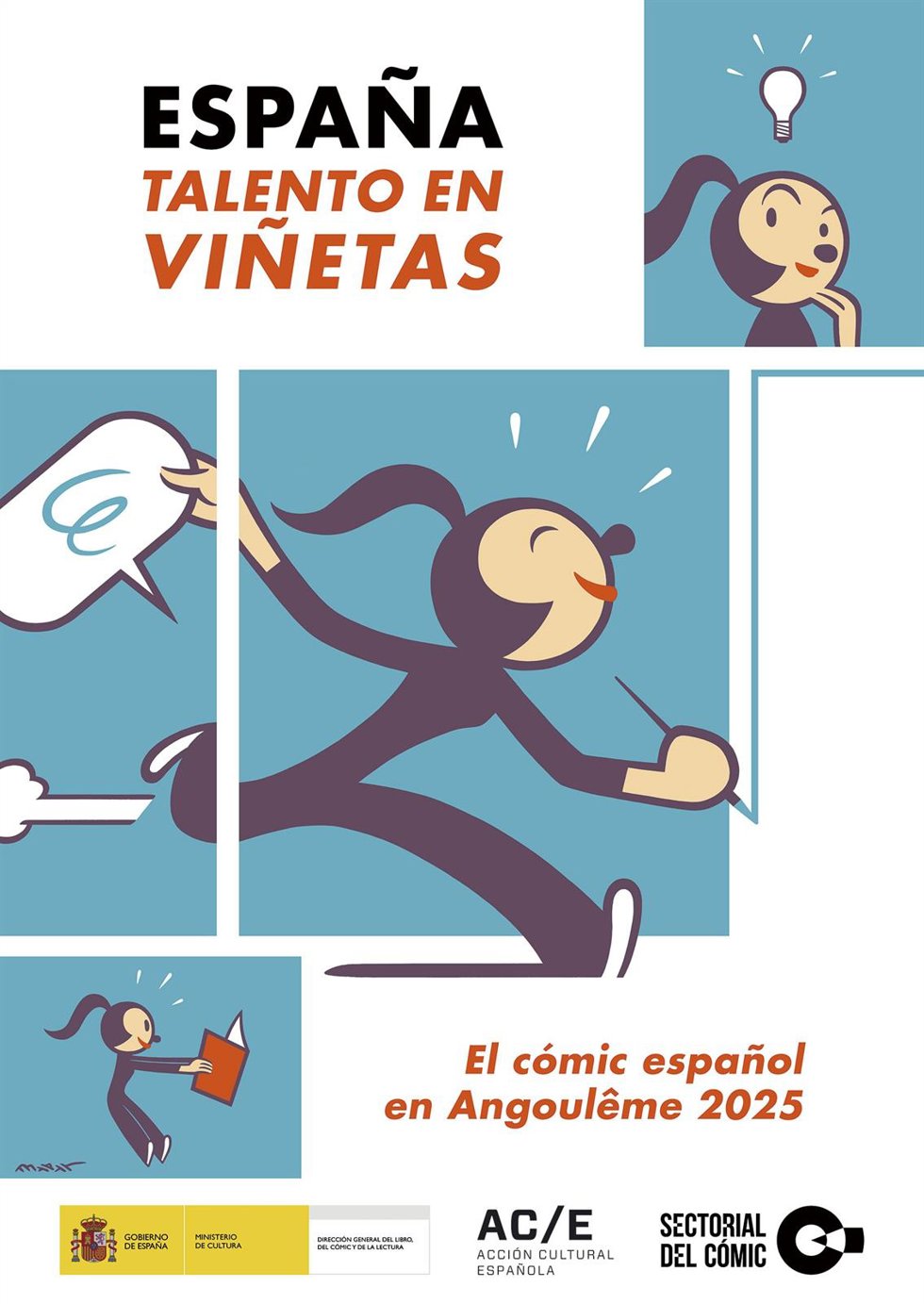 El lema de la participación española como País Invitado de Honor 'España, talento en viñetas' refleja la calidad del cómic español a Lo largo de su historia.