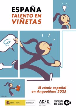 El lema de la participación española como País Invitado de Honor 'España, talento en viñetas' refleja la calidad del cómic español a Lo largo de su historia.