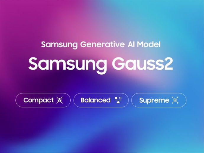 La segunda generación del modelo de IA de Samsung Gauss2.