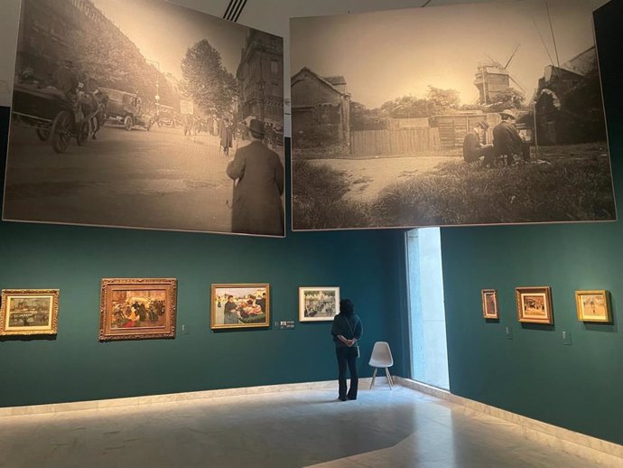 La exposición 'De Montmartre a Montparnasse. Artistas catalanes en París, 1899-1914' recorre la relación de artistas catalanes con la ciudad de París.