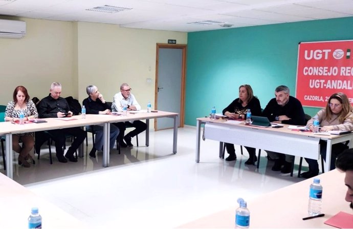 Reunión del Consejo Regional de UGT-A.