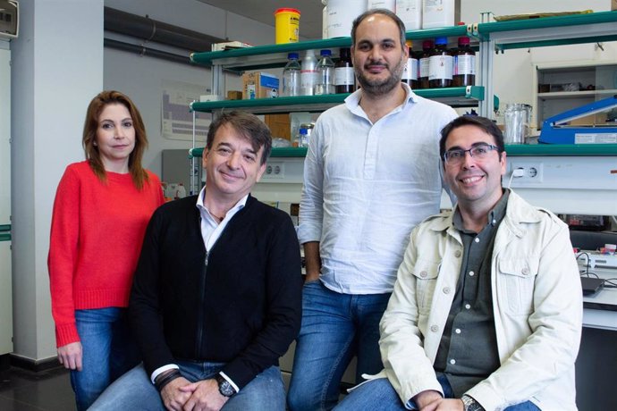 El equipo de investigadores del Centro de Nanociencia y Tecnologías Sostenibles (Cnats) de la Universidad Pablo Olavide.