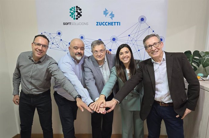 Zucchetti Spain y SoftSolucions firman su partnership.