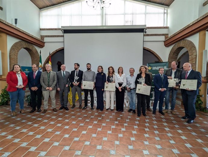 Foto de familia de los galardonados con los Premios Espiga Innovación y Sostenibilidad.