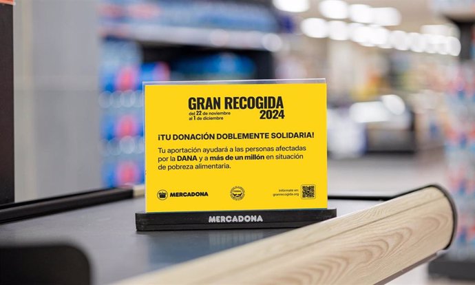 Mercadona participa en la Gran Recogida.