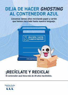 ASPAPEL contenedor Azul