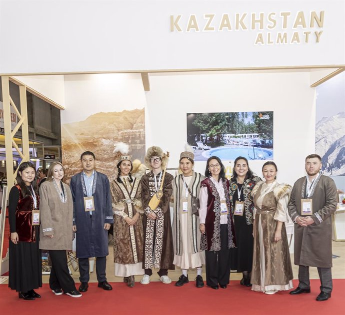 El potencial turístico de la ciudad kazaja de Almaty se presenta en la feria IBTM 2024 de Barcelona