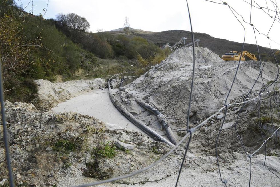 Archivo - La mina de Penouta, a 2 de diciembre de 2023, en Viana do Bolo, Ourense, Galicia (España). Esta se trata de la única mina de coltán en toda Europa. Estaba siendo explotada por la empresa Strategics Minerals Spain hasta que este pasado mes de o