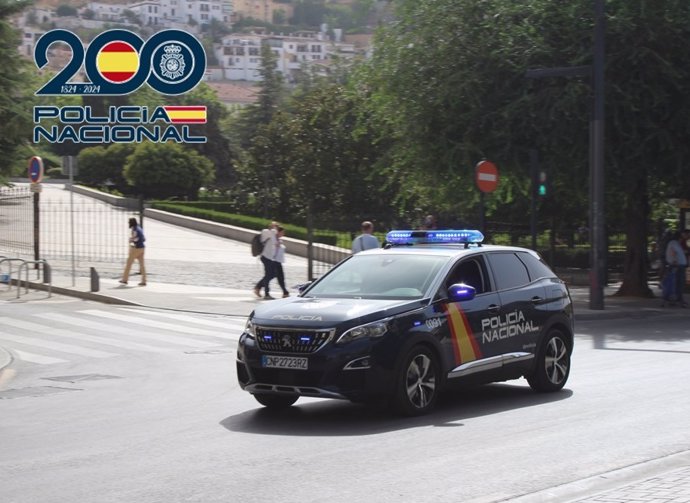 Patrulla de la Policía Nacional.