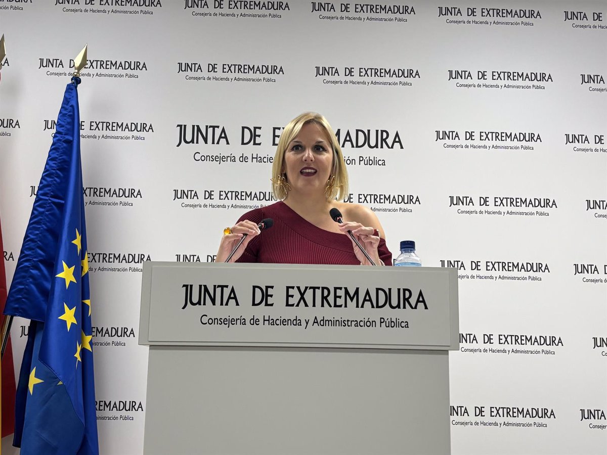 La consejera de Hacienda confía en que Extremadura contará con presupuestos en 2025