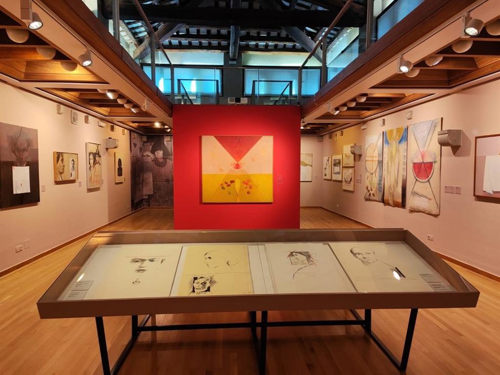 Una de las salas de la exposición