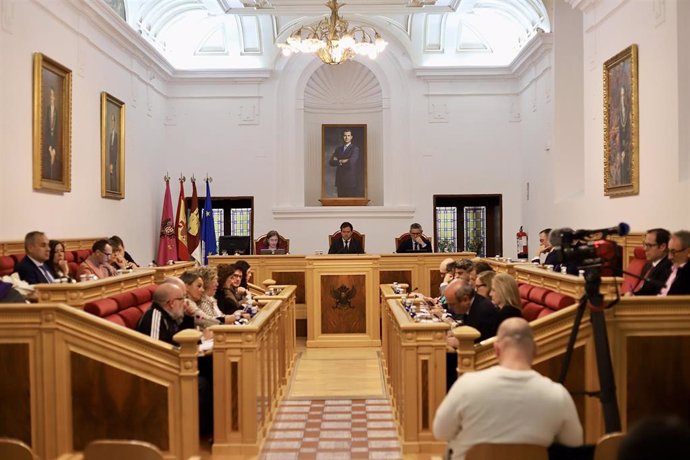 Pleno en el Ayuntamiento.