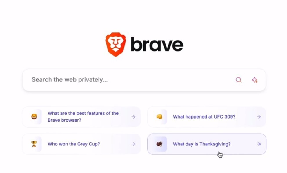 El buscador Brave ya admite las preguntas de seguimiento con el chat de IA