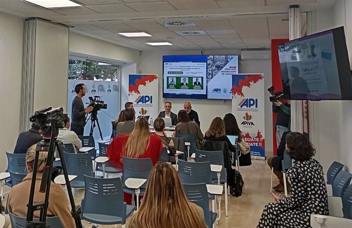 Rueda de prensa de presentación del Informe sobre el Mercado Inmobiliario de Valencia del tercer trimestre de 2024,