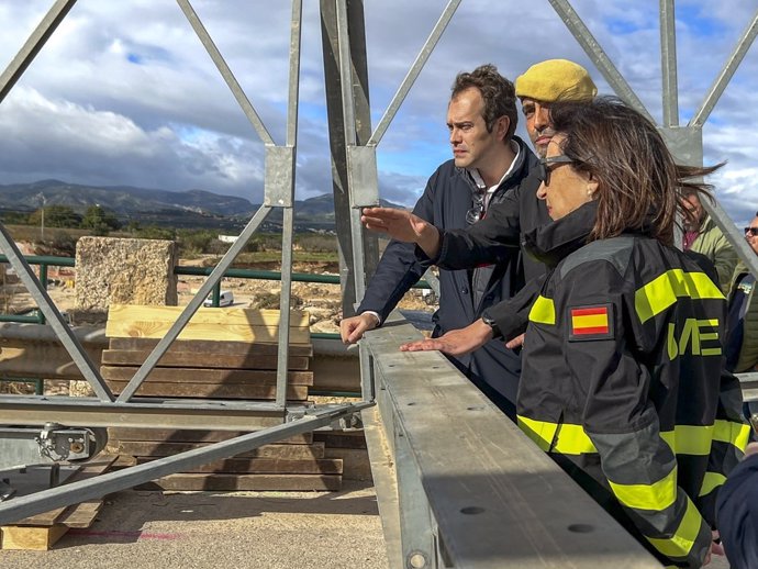 La ministra de Defensa, Margarita Robles, ha tornat hui a Xest,