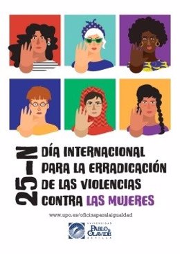 Cartel de las jornadas 'Ciberviolencia de Género. Nuevas formas de violencia contra las mujeres'