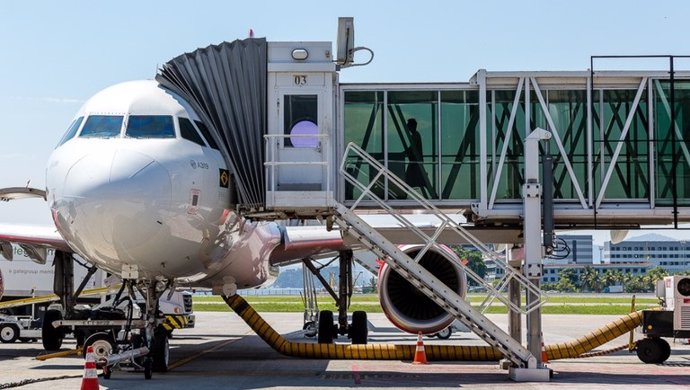 Un avión en Brasil