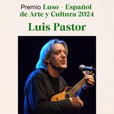 Foto: Luis Pastor, galardonado con el Premio Luso-Español de Arte y Cultura 2024