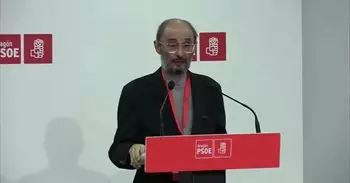 Lambán dice que el 41 Congreso Federal del PSOE será "una caja de resonancia" de la gestión de Pedro Sánchez