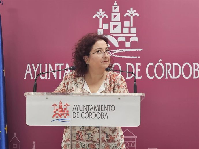 La concejal del PSOE en el Ayuntamiento de Córdoba Alicia Moya.