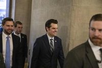 Matt Gaetz anuncia que no se reincorporará al Congreso de EEUU en la próxima legislatura