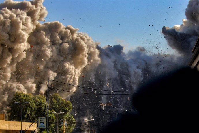 Ataque de Israel sobre la capital de Líbano, Beirut