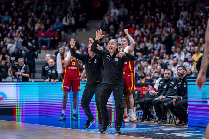 El seleccionador nacional de baloncesto, Sergio Scariolo