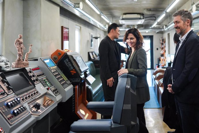 La presidenta de la Comunidad de Madrid, Isabel Díaz Ayuso, en su viaje institucional a Corea del Sur.