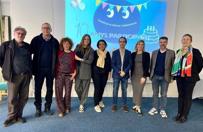 Celebración de los 10 años del Consell de la Infància i l'Adolescència del IMAS 