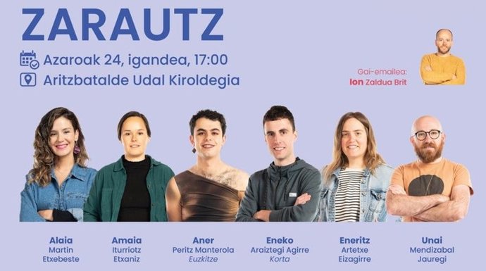 Zarauzko finalaurrekoan ariko diren sei bertsolariak