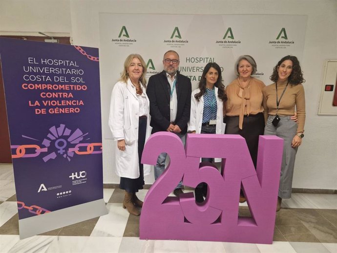 El Hospital Universitario Costa del Sol conmemora el ‘Día Internacional de la Eliminación de la Violencia contra la Mujer’ con un variado programa de actividades