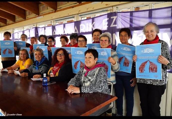 Presentación de la Asamblea de Mujeres del Movimiento de Pensionistas de Euskal Herria