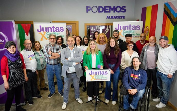 Presentación de la candidatura de Asun Mateos a la Coordinación Autonómica de Podemos en C-LM.