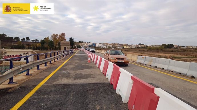 Reabre al tráfico la N-322 en El Pontón de Requena