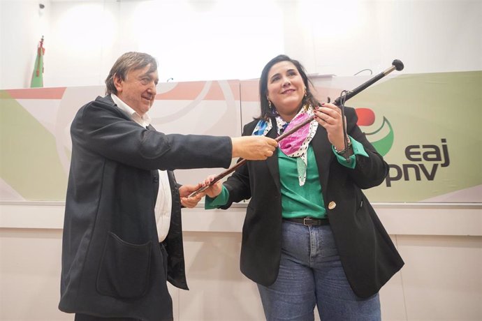 La nueva presidenta del PNV en Álava, Jone Berriozabal.