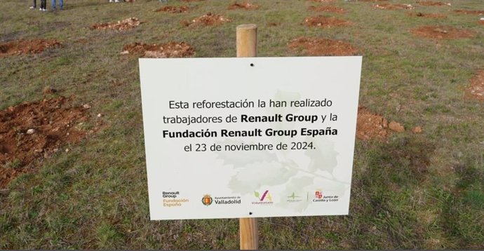 Plantación del cuarto Bosque Renault Group en Valladolid