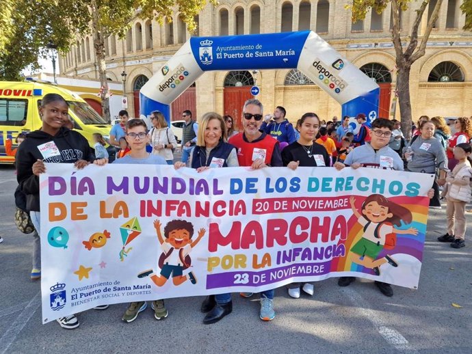 Primera Marcha por la Infancia de El Puerto