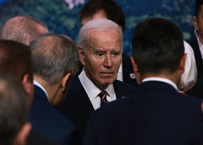 November 19, 2024, Rio De Janeiro, Rio De Janeiro, Brasil: Rio de janeiro (rj), 11/19/2024 Ãâ" g20/rj - the president of the united states joe biden, during an official photo of the g20 leaders summit at the museum of modern art (mam), this tuesday, no