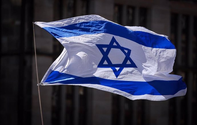 Archivo - Bandera de Israel (Archivo)