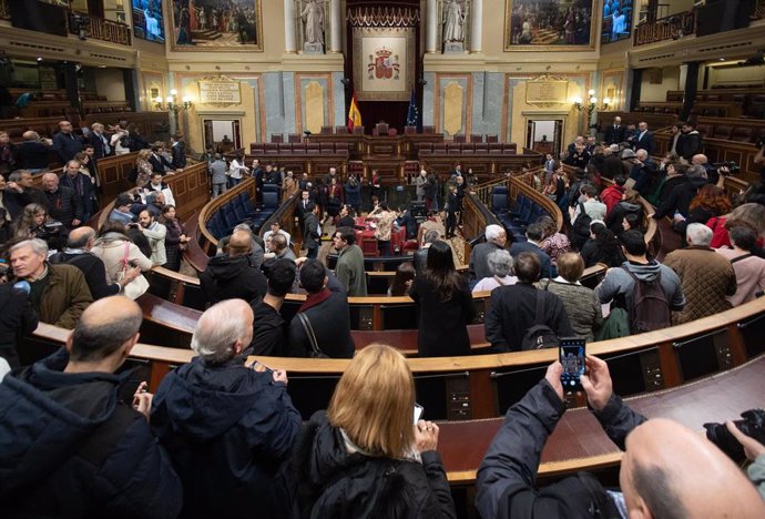 Archivo - Jornada de Puertas Abiertas en el Congreso de los Diputados, a 1 de diciembre de 2023, en Madrid (España).