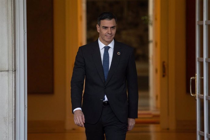 El presidente del Gobierno, Pedro Sánchez