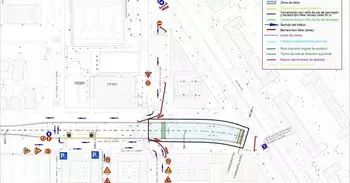 Nuevas afecciones al tráfico en Pino Montano por el avance de la obra del primer subtramo subterráneo del metro