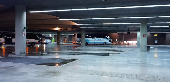 Estación de autobuses de Pamplona.