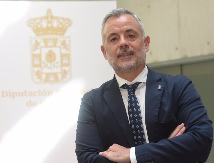 Archivo - El vicepresidente primero de la Diputación de Granada, Nicolás Navarro, en imagen de archivo