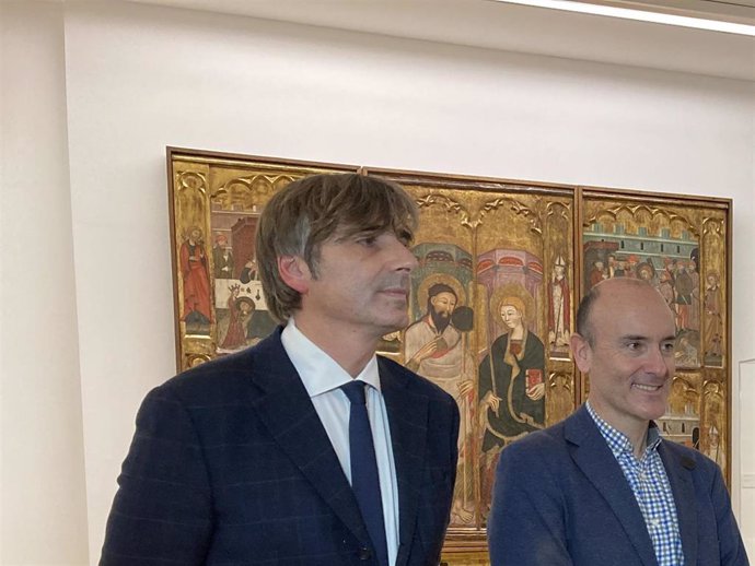 Presentación del Díptico de la Pasión, nueva obra invitada en el Museo de Bellas Artes de Asturias