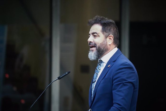 El secretario de Organización del PSN y portavoz en el Parlamento de Navarra, Ramón Alzórriz.