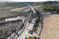 La Junta reabre con un desvío provisional la carretera de Serón (Almería) afectada por la DANA