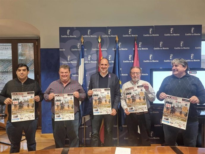 Presentación de la final del Campeonato de Castilla-La Mancha de Motocross.