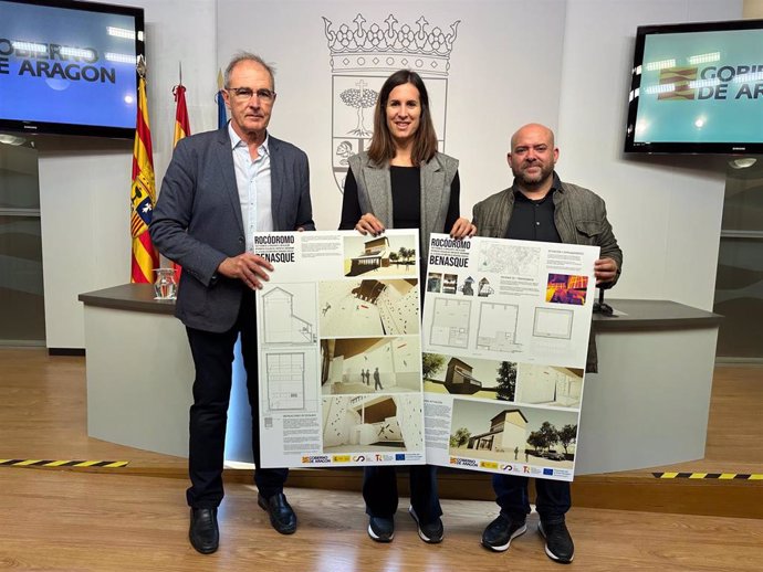 Presentación del proyecto de construcción de un rocódromo en la localidad de Benasque.