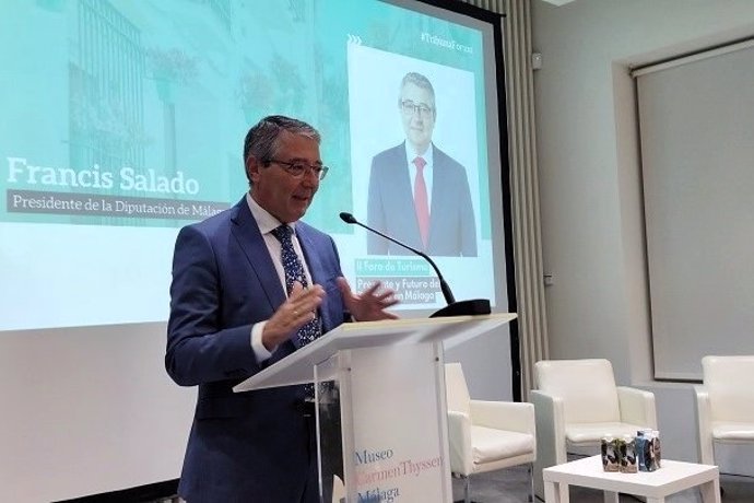 El presidente de Turismo Costa del Sol, Francisco Salado, ha intervenido en el foro "Presente y Futuro del Turismo en Málaga", de Tribuna de Andalucía, donde ha puesto en valor el papel crucial del turismo como motor económico y social del destino.